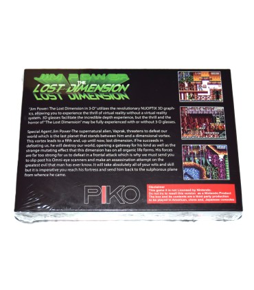 Juego SNES Jim Power In The Lost Dimension