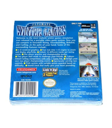 Juego GameBoy Advance Ultimate Winter Games (nuevo)