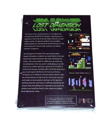 Juego NES Jim Power In The Lost Dimension