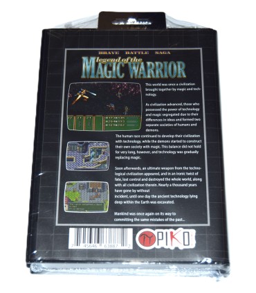 Juego Megadrive Brave Battle Saga - The Legend of the Magic Warrior