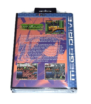 Juego Megadrive Jim Power In The Lost Dimension
