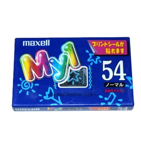 Cinta de Cassette vírgen Maxell My 1 54min