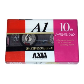 Cinta de Cassette vírgen Axia A1 10min