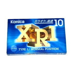Cinta de Cassette vírgen Konica XR1 10min