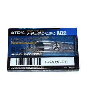 Cinta de Cassette vírgen TDK AD2 60min