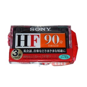 Cinta de Cassette vírgen Sony HF90 90min