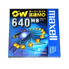 Disco MO Maxell 640Mb