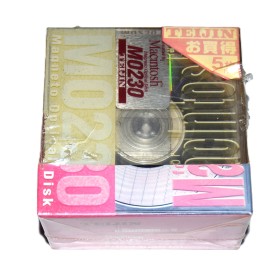 Pack 5 Discos MO Teijin 230Mb Macintosh