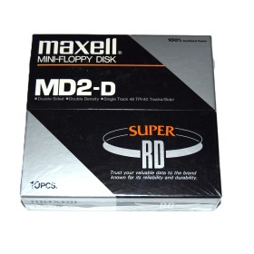 Caja disquetes 5 1/4 DD Maxell MD2-D