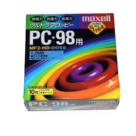 Caja disquetes 3 1/2 2HD Maxell PC-98