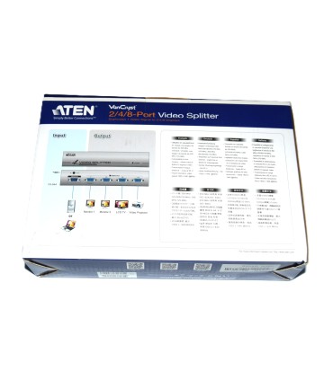 Splitter VGA 1 entrada 2 salidas Aten