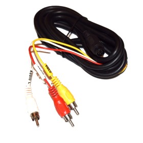 Cable AV videocámara VHS-C estéreo