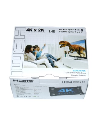 Splitter HDMI 4K 1x2