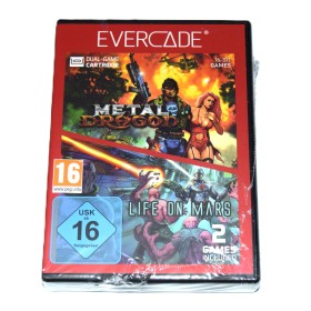 Juego Evercade Metal Dragon & Life on Mars
