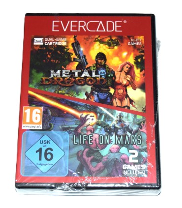 Juego Evercade Metal Dragon & Life on Mars