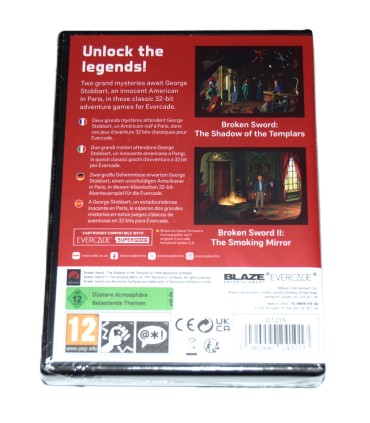 Juego Evercade Broken Sword Collection