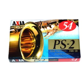 Cinta de Cassette vírgen Axia PS2 54min