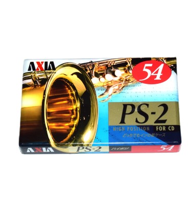 Cinta de Cassette vírgen Axia PS2 54min