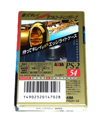Cinta de Cassette vírgen Axia PS2 54min