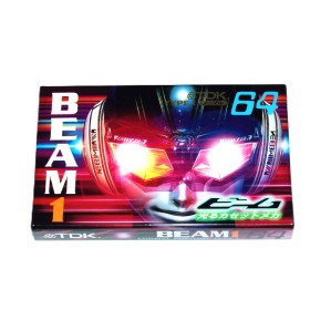 Cinta de Cassette vírgen TDK Beam 1 64min