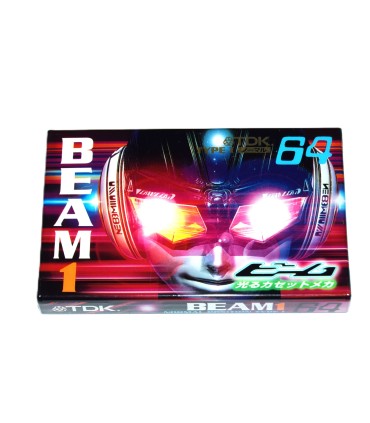Cinta de Cassette vírgen TDK Beam 1 64min