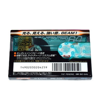 Cinta de Cassette vírgen TDK Beam 1 64min