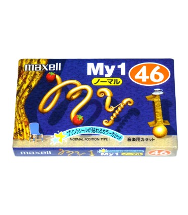 Cinta de Cassette vírgen Maxell My 1 46min