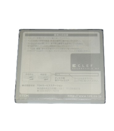 Minidisc 74 minutos TDK Clef