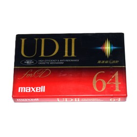 Cinta de Cassette vírgen Maxell UDII64 64min