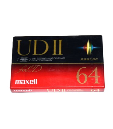 Cinta de Cassette vírgen Maxell UDII64 64min