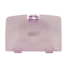 Tapa de pilas Gameboy Color (Morado Transparente)
