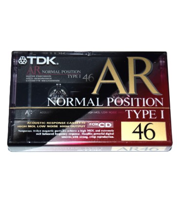 Cinta de Cassette vírgen TDK AR46 46min