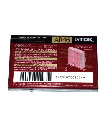Cinta de Cassette vírgen TDK AR46 46min