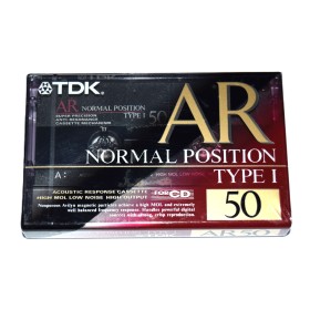 Cinta de Cassette vírgen TDK AR50 50min
