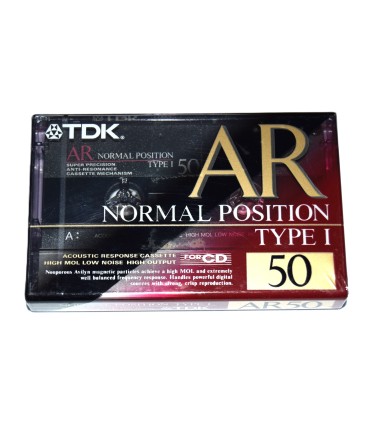 Cinta de Cassette vírgen TDK AR50 50min
