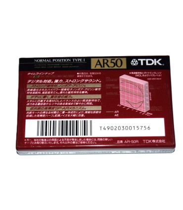 Cinta de Cassette vírgen TDK AR50 50min