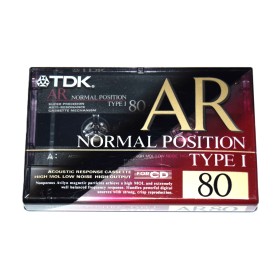 Cinta de Cassette vírgen TDK AR80 80min