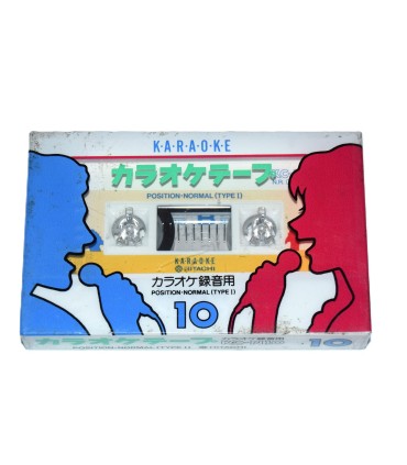 Cinta de Cassette vírgen Hitachi Karaoke KC-N10 10min