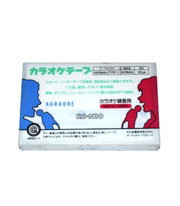 Cinta de Cassette vírgen Hitachi Karaoke KC-N10 10min