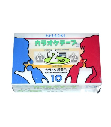 Pack 2 Cinta de Cassette vírgen Hitachi Karaoke KC-N10 10min