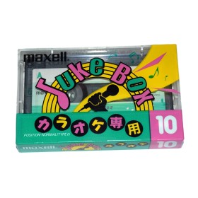 Cinta de Cassette vírgen Maxell Jukebox 10min