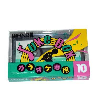 Cinta de Cassette vírgen Maxell Jukebox 10min
