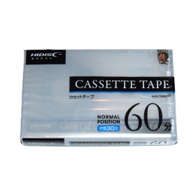 Cinta de Cassette vírgen Hidisc 60min