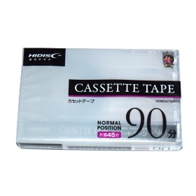 Cinta de Cassette vírgen Hidisc 90min