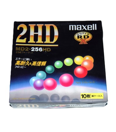 Caja disquetes 5 1/4 HD Maxell MD2-256HD