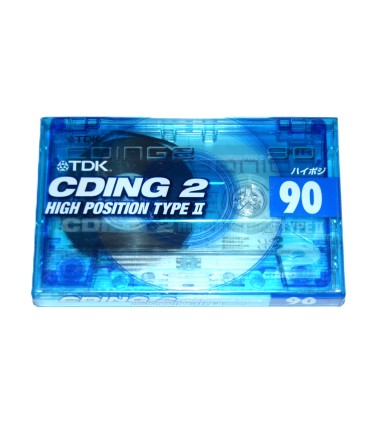 Cinta de Cassette vírgen TDK CDRing 2 90min