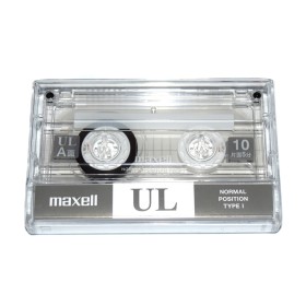 Cinta de Cassette vírgen Maxell UL10 10min (desprecintada)