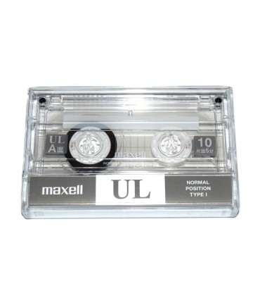 Cinta de Cassette vírgen Maxell UL10 10min (desprecintada)