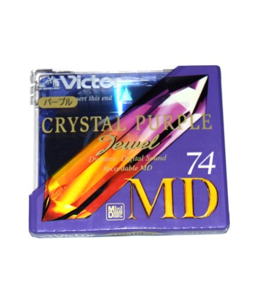 Minidisc 74 minutos Victor Purple