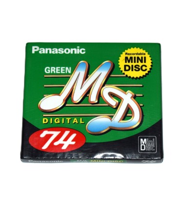 Minidisc 74 minutos Panasonic Green